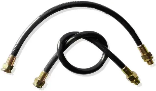 Alt view image 2 of 2 - Explosion Proof Hose for Explosion-proof Cameras Carbon Steel / Rubber Corrosion Protection Class WF2 DN20 100cm Length