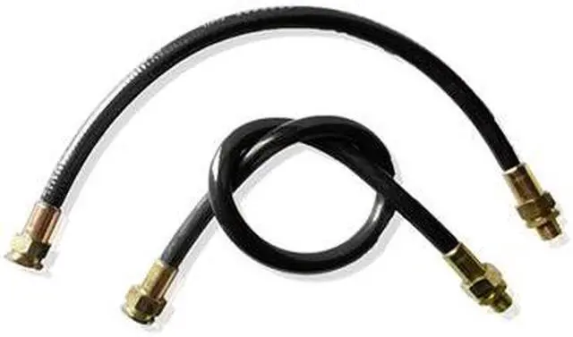 Main image of Explosion Proof Hose for Explosion-proof Cameras Carbon Steel / Rubber Corrosion Protection Class WF2 DN20 100cm Length
