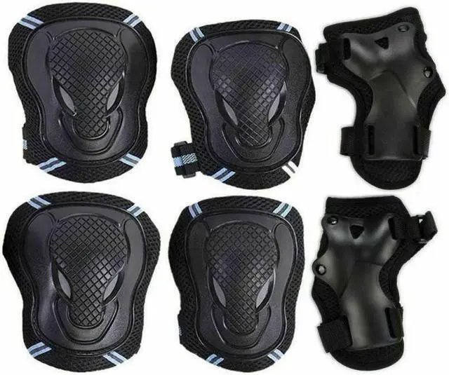 Main image of Roller Skating Knee Elbow Wrist Protective Guard Pad Gear Pack Adult Safety Gear