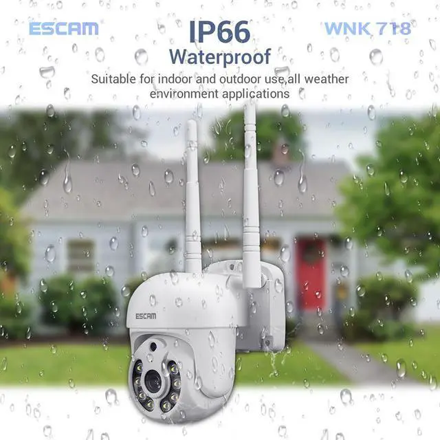 Alt view image 5 of 7 - ESCAM WNK718 Wireless WIFI cameras for home security kit,8CH NVR + 8pcs Indoor wireless 3MP Camera,Dual light source 2-way audio IR Motion Detection Alarm Push,Surveillance Camera system Night Vision