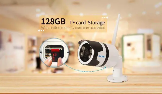 Alt view image 5 of 7 - ESCAM QD109 720P Motion Detection Night Vision smart Dual light Wifi Motion Detection IP Camera Two-way Audio Surveillance