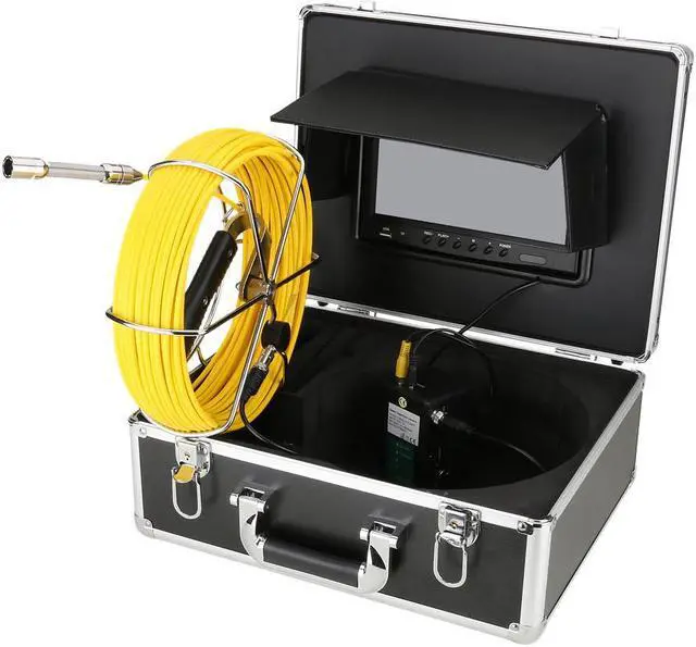 Alt view image 2 of 7 - VisiPower Cable Length 20m/65ft 9" Wireless WiFi Pipe Inspection Video Camera,17MM 8GB SD Card Drain Sewer Pipeline Industrial Endoscope Android/IOS