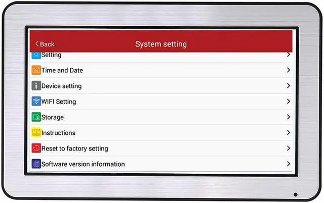 Alt view image 5 of 7 - VisiPower 10 inch Wireless WIFI Video Door Phone Doorbell Intercom System 1080P Camera 500 Fingerprints 500 Face Recognition unlock