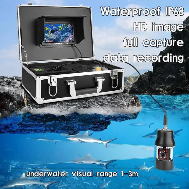 Alt view image 4 of 7 - VisiPower HD Dome Fish Finder 360 degree Rotating Camera,Panoramicview,Underwaterexploration,fishing,Swimming/diving/snorkeling,pipe well inspection Cable Length 300m/984ft ,camera