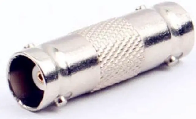 Main image of 10 Pack Lot -BNC Female Coax Cable Coupler Adapter Connector for CCTV RG59 RG60 US STOCK