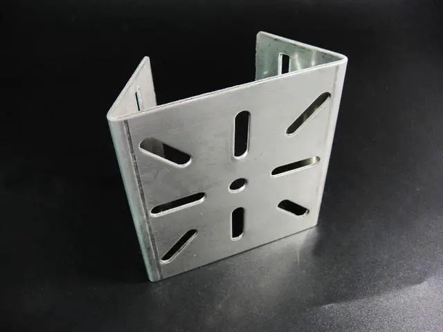 Alt view image 6 of 6 - Post Pipe Pole Mounting Bracket Hose Clamps Arm Base for CCTV Security Camera