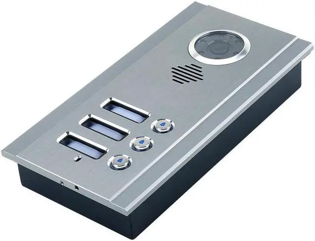 Alt view image 3 of 7 - Wireless Wifi 7 Inch Doorbell Monitor BUS 2 Wire Video Door Phone Intercom systems Kit for home 1Units Apartment Night Vision  1 doorbell + 3 monitor