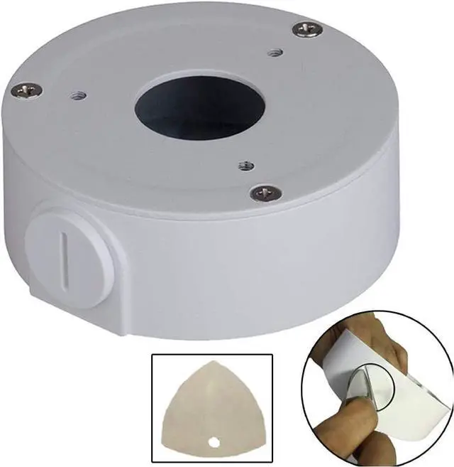 Alt view image 6 of 7 - PFA134 Aluminum Water-Proof Junction Box Wall Mount Bracket for CCTV Camera HFW1320S, HFW1200S, HFW2100S, HFW4421S, HDCVI Camera: HFW1000/1100/1200/2120/2220S, HFW1000R, HFW1100R, HFW1200R