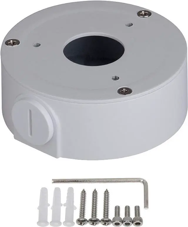 Main image of PFA134 Aluminum Water-Proof Junction Box Wall Mount Bracket for CCTV Camera HFW1320S, HFW1200S, HFW2100S, HFW4421S, HDCVI Camera: HFW1000/1100/1200/2120/2220S, HFW1000R, HFW1100R, HFW1200R