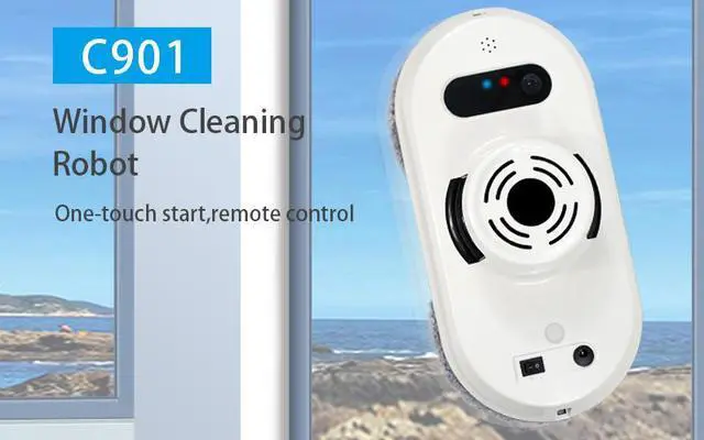 Alt view image 7 of 11 - Remote Control Smart Robot household High Rise Windows  Cleaner Glass Blot Dust Cleaning machine Y33  hands-free