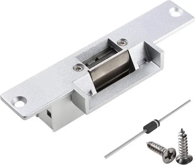 Main image of Electric Door Strike Lock for Door Access Control System, Cylindrical/Mechanical Locksets, Fail-Secure/Fail-Safe Adjustable,(Input Voltage 12VDC),