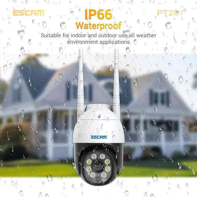 Alt view image 5 of 7 - 2MP WIFI HD PTZ Smart Home Dual Light Outdoor Surveillance IP Camera Pan 355° Tilt 90° AI Humanoid Motion Detection Alarm Full Color Night Vision 2-Way Audio App Push Sound Alarm Security wifi Camera