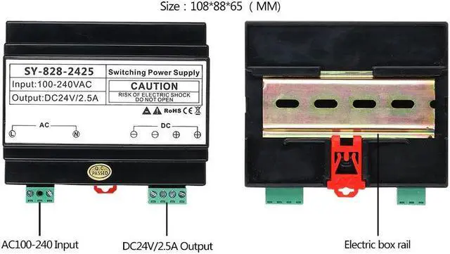 Alt view image 4 of 7 - 2 Units Apartment 2pin Wire Video Door Phone Visual Intercom Doorbell with 2x 7in TFT LCD Screen Monitor, RFID unlock Doorbell Intercom System with 1 Night Vision Door bell, 1 Doorbell + 2 Monitor