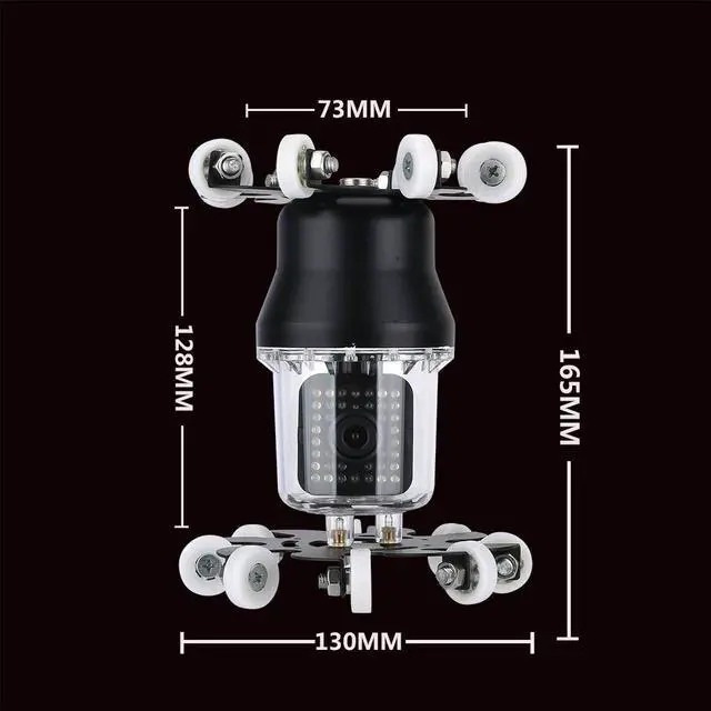 Alt view image 5 of 7 - Wifi Sewer Drain Pipe Pipeline Inspection Industrial Endoscope 360° Rotating Camera 9" Screen + battery home Blocked draining plumbing Industrial Endoscope Waterproof IP68, Cable length 30m/98ft