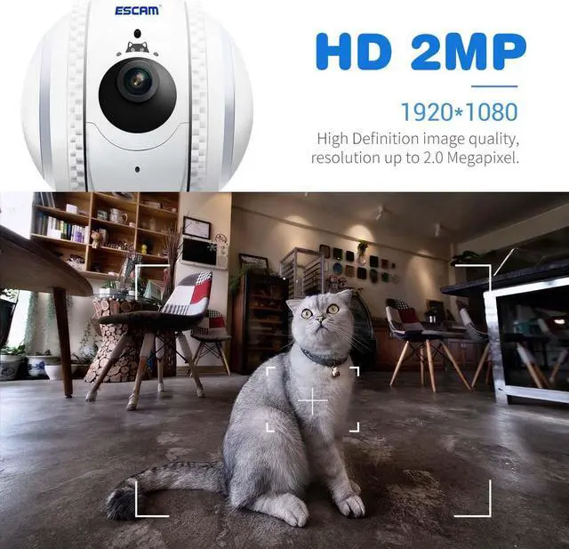 Alt view image 2 of 7 - visiPower 2MP Smart Pet Robot AI Wifi Teasing Cat Movable Camera Night Version 2-Way Audio Tumbler & mobilty Auto Return Self Charging Cat & Dog Recgmesotion Tracking Record Security Camera Cam