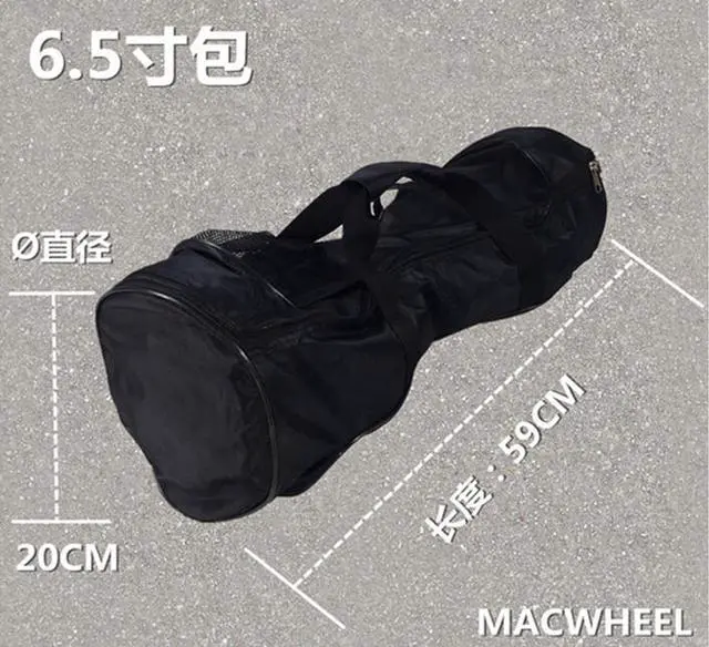 Alt view image 7 of 7 - Portable Blue Hiking Bag Travel Bag for 2 wheels smart self balancing borad electric scooter bag scooter spare parts, 300g (6.5inch)