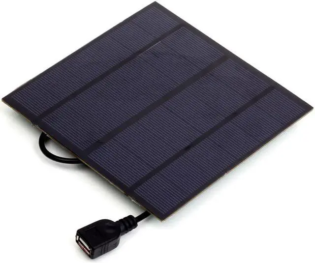 Alt view image 6 of 6 - 3W 5V 0.6A Portable Solar Panel Flexible Cellphone Charger USB Output Power Bank