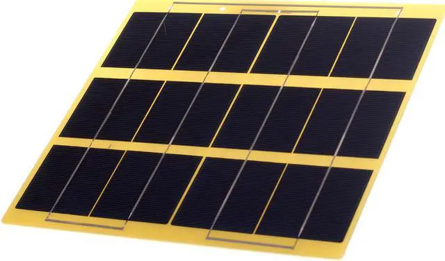 Alt view image 2 of 4 - 6W 5V 830mA Sunpower Solar Panel Glass Fiber Module Charger Solar Cell