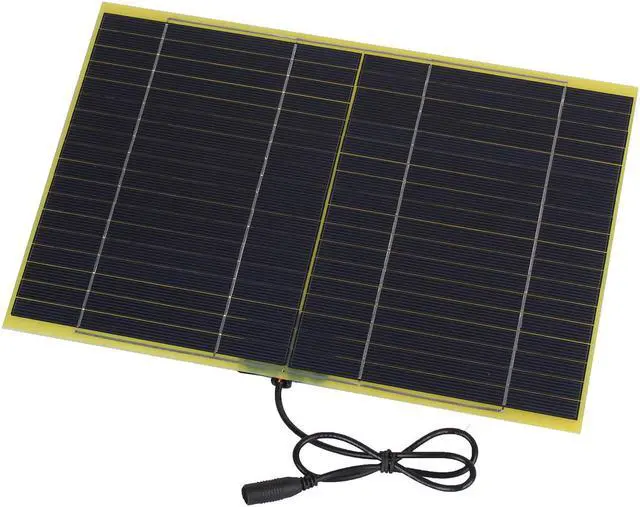 Alt view image 6 of 6 - 10W 18V 550mA Portable Solar Cell Solar Panel For 12V Car Boat Battery Charger