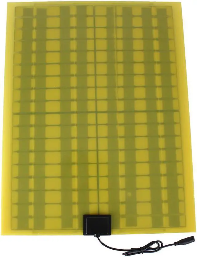 Alt view image 4 of 7 - 20W 18V 1.2A Flexible Solar Panel Power Bank For 12V Car Battery Charger