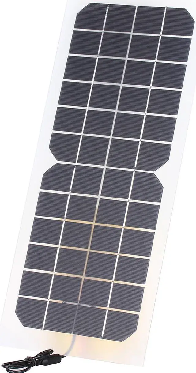 Alt view image 3 of 4 - Outdoor 10W 12V 830mA Portable Solar Panel 12V Battery Charger Power Bank