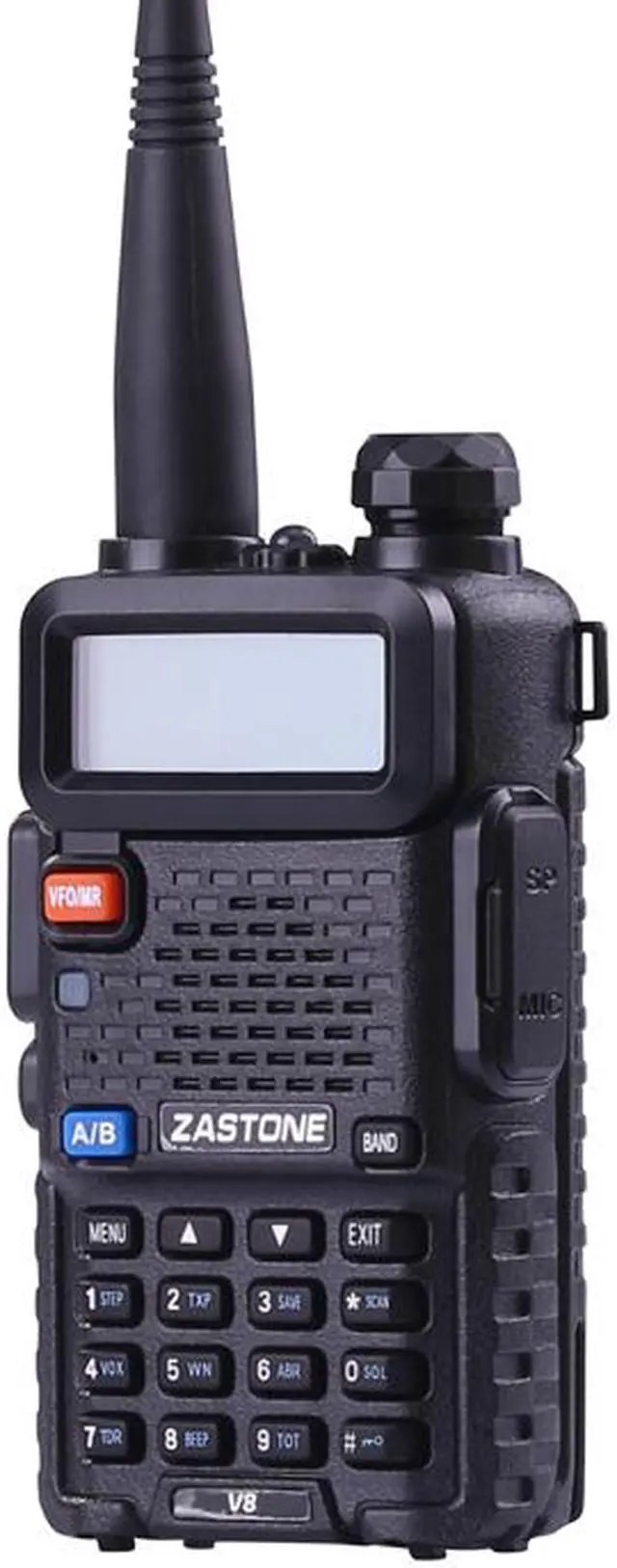 Alt view image 3 of 7 - Mini Zastone ZT-V8 Walkie Talkie Dual Band Dual Display Two Way Radio Protable Interphone Ham Radio 3km-5km