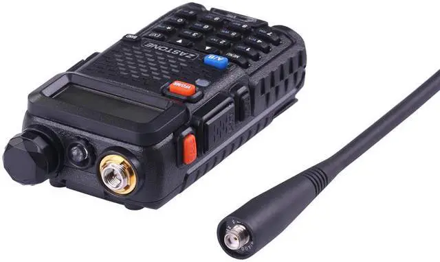 Alt view image 5 of 7 - Mini Zastone ZT-V8 Walkie Talkie Dual Band Dual Display Two Way Radio Protable Interphone Ham Radio 3km-5km