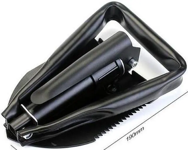 Alt view image 4 of 7 - Farm Garden Tool Shovel Portable Folding Shovel Outdoor Camping Spade