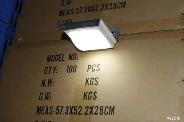 Alt view image 3 of 7 - 16-LED Solar Motion Sensor Light Solar Power Lamp Outdoor Garden Yard Wall Light