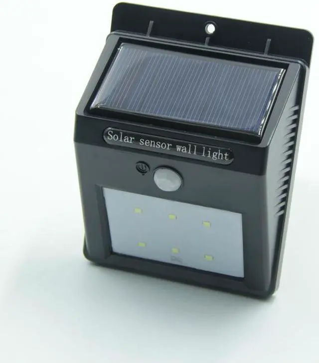Alt view image 4 of 6 - LED Solar Lamp PIR Human Motion Sensor Light Outdoor Path Wall Security Lamp