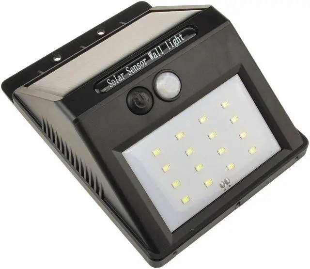 Alt view image 4 of 6 - 16 LED Solar Power Lamp PIR Human Motion Sensor Outdoor Garden Path Spot Light