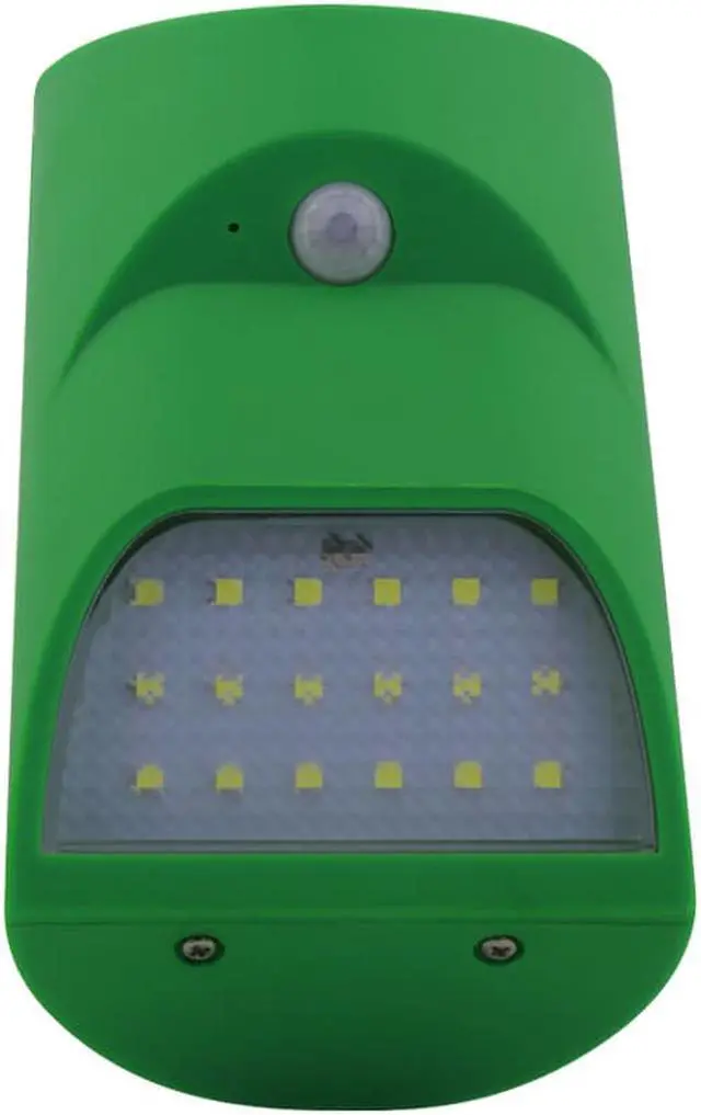 Alt view image 2 of 7 - 18 LED Ultra-bright Solar Power PIR Motion Sensor Lamp Outdoor Garden Wall Light