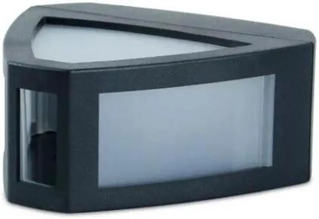 Alt view image 3 of 7 - 2 LED Triangle Solar Light Sensor Light Landscape Garden Outdoor Stair Lamp
