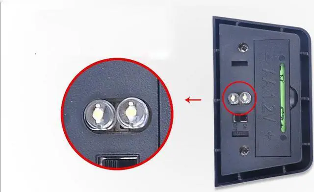 Alt view image 5 of 7 - 2 LED Outdoor Solar Power Wall Light Garden Path Yard Landscape Emergency Lamp