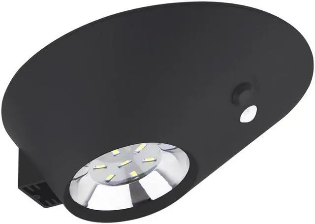 Main image of 7 LED 2W Solar Motion Lights Outdoor Wall Garden Human Infrared Sensor Lamp