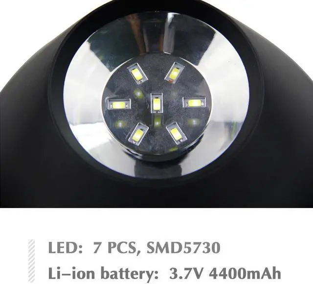 Alt view image 3 of 6 - 7 LED 2W Solar Motion Lights Outdoor Wall Garden Human Infrared Sensor Lamp