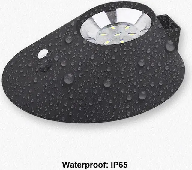 Alt view image 6 of 6 - 7 LED 2W Solar Motion Lights Outdoor Wall Garden Human Infrared Sensor Lamp