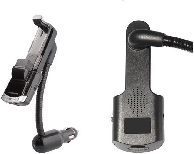 Alt view image 2 of 7 - BT8118 Vehicle Phone Bracket Bluetooth Handsfree Car Kit MP3 Player USB Phone Charger