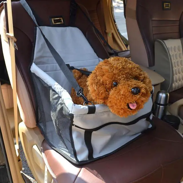 Alt view image 2 of 7 - Waterproof Dog Cat Net Yarn Breathable Pet Car Back Seat Hammock Blanket Cover Mat