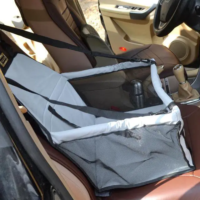 Alt view image 4 of 7 - Waterproof Dog Cat Net Yarn Breathable Pet Car Back Seat Hammock Blanket Cover Mat