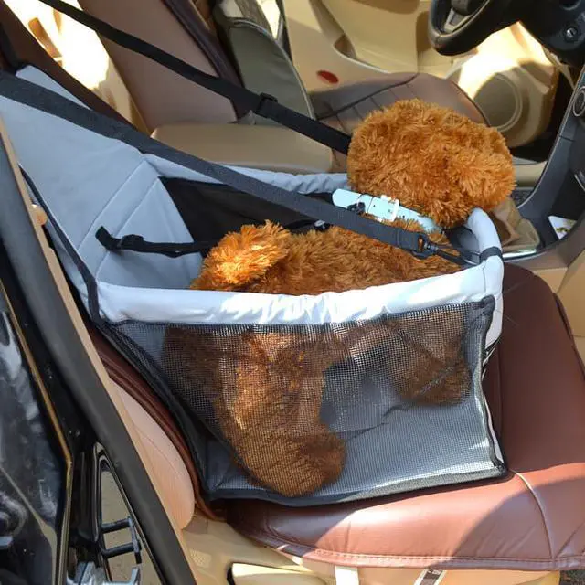 Alt view image 7 of 7 - Waterproof Dog Cat Net Yarn Breathable Pet Car Back Seat Hammock Blanket Cover Mat