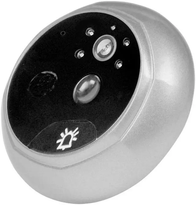Alt view image 5 of 7 - Danmini YB-30AHD-M 3.0 inch Screen 2.0MP Security Camera Motion Detection Peephole Viewer Silver  Color