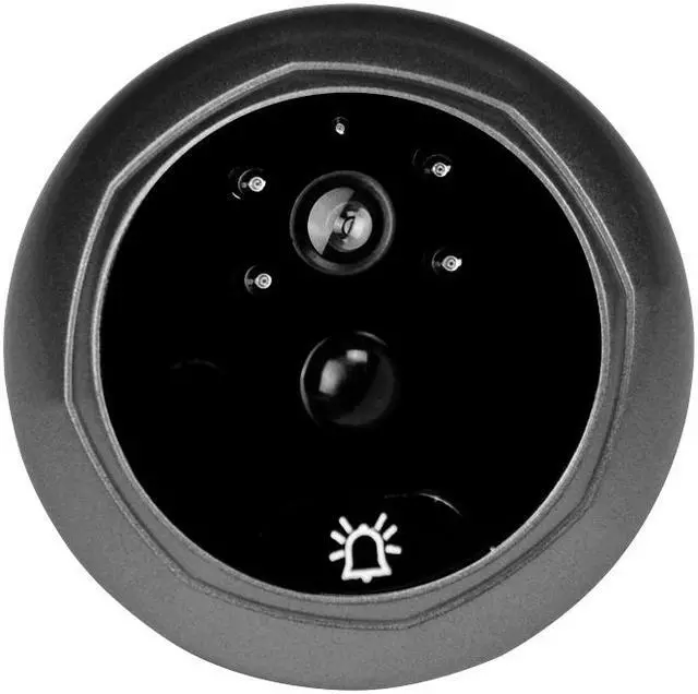 Alt view image 4 of 7 - Danmini YB-30AHD-M 3.0 inch Screen 2.0MP Security Camera Motion Detection Peephole Viewer Black Color
