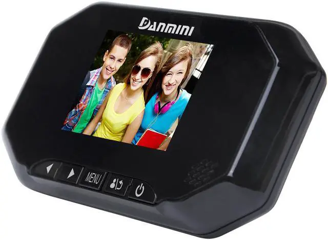 Alt view image 2 of 7 - Danmini YB-30AHD-M 3.0 inch Screen 2.0MP Security Camera Motion Detection Peephole Viewer Black Color