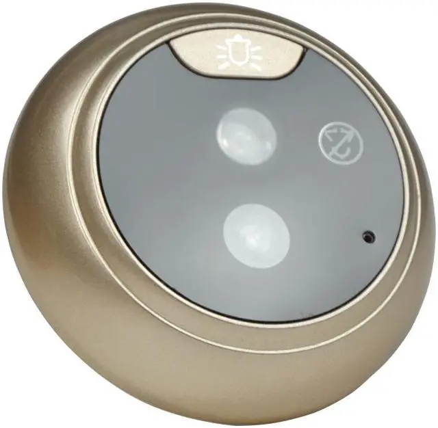 Alt view image 6 of 7 - Danmini YB-30AHD 3.0 Inch Digital Peephole Viewer 1.3MP Security Camera Gold Color