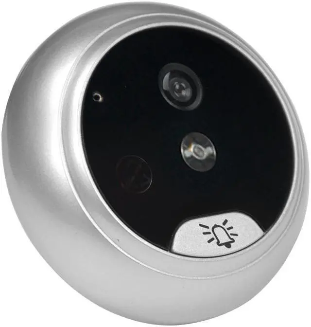 Alt view image 6 of 7 - Danmini YB-30AHD 3.0 Inch Screen Digital Peephole Viewer 1.3MP Security Camera Silver Color
