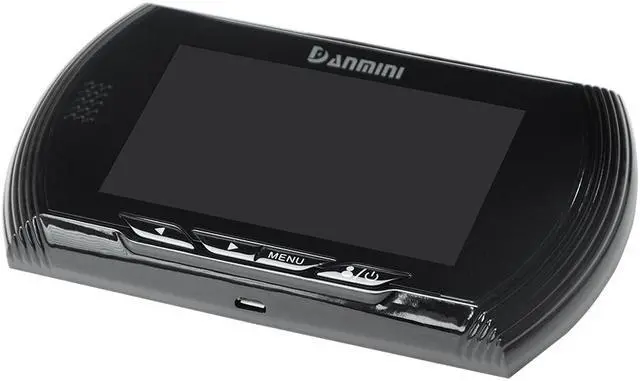 Alt view image 7 of 7 - Danmini YB-43AHD-M 4.3 inch Screen 1.0MP Door Peephole Viewer Support TF Card Black Color