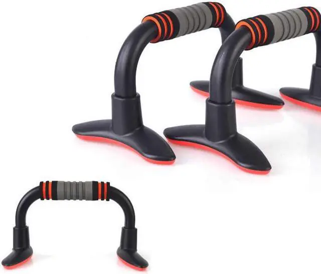 Alt view image 7 of 7 - Push-up Rack Support Fitness Stands Body Building Muscle Training Equipment