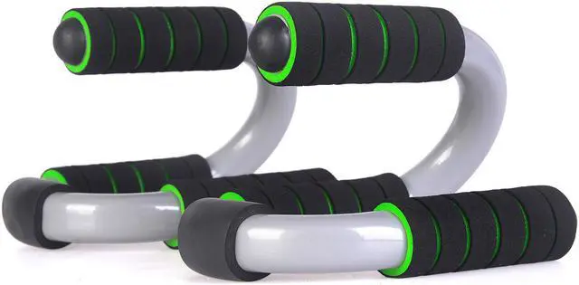 Alt view image 5 of 6 - S-type Push Up Rack Stand Bracket Chest Abdominal Training Fitness Foam Handle