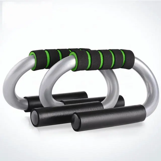 Alt view image 3 of 6 - S-type Push Up Rack Stand Bracket Chest Abdominal Training Fitness Foam Handle